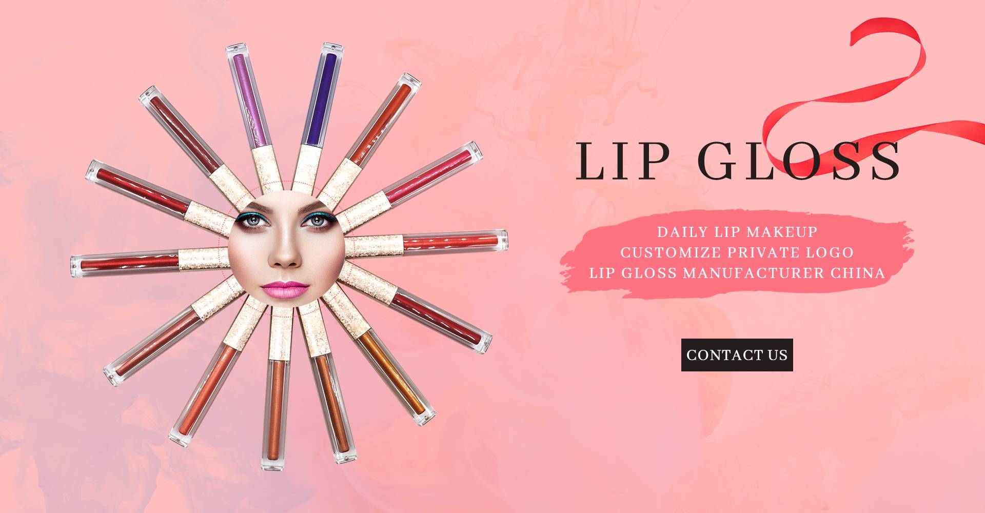 custom private label lip gloss manufacturer